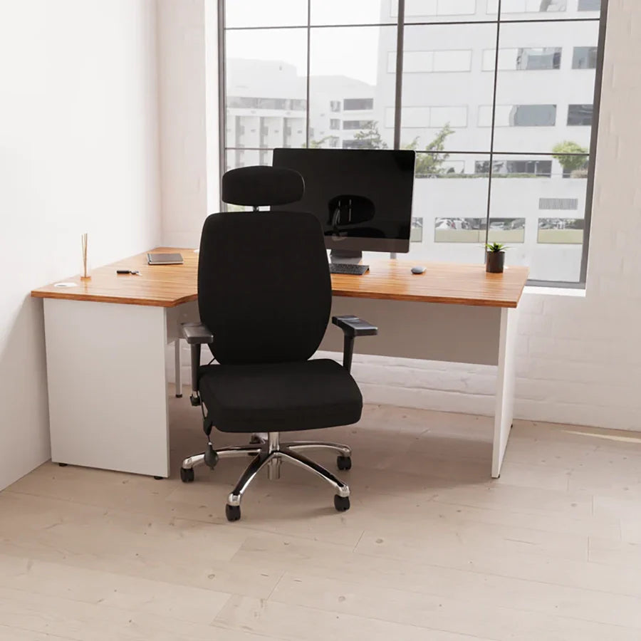Domino High Back Black Ergonomic Posture Chair