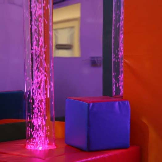 Interactive Sensory Air Tube with Dice or Remote Control