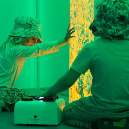 Interactive Sensory Bubble Tube with Sensory Remote Control