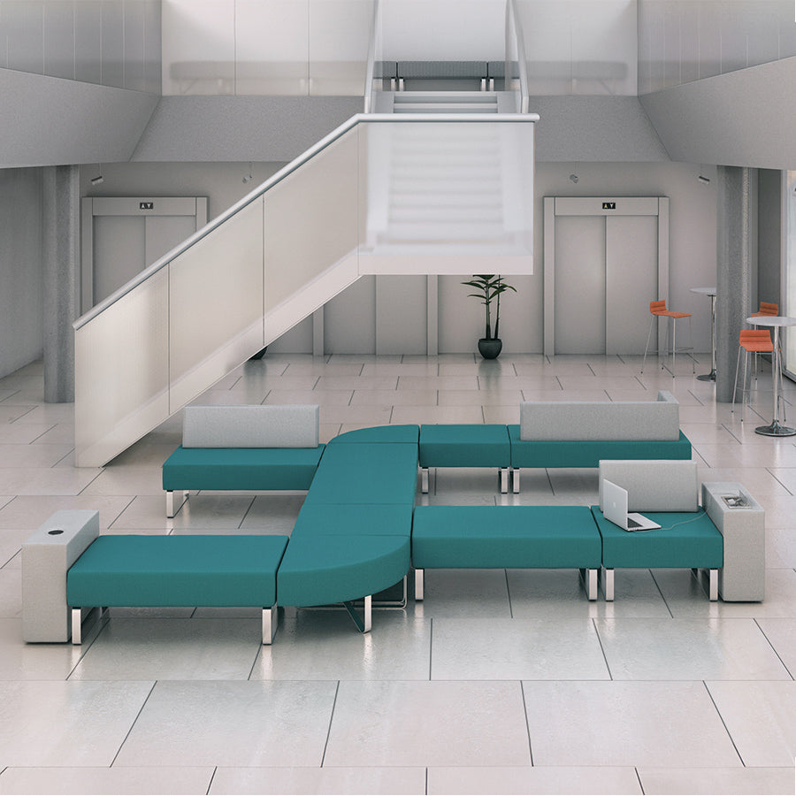 Fifteen Upholstered Arm for Low or High Back Seating