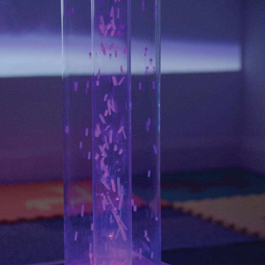 Interactive Sensory Air Tube with Dice or Remote Control