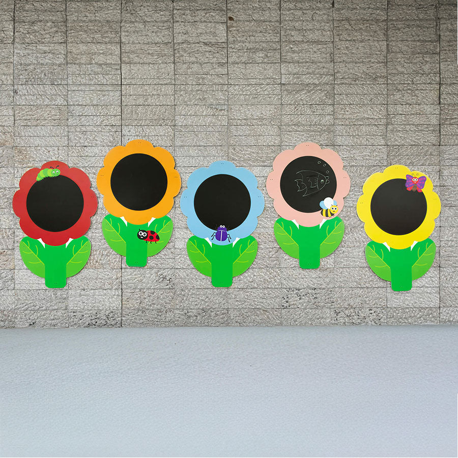Flower Chalkboards (5Pk)