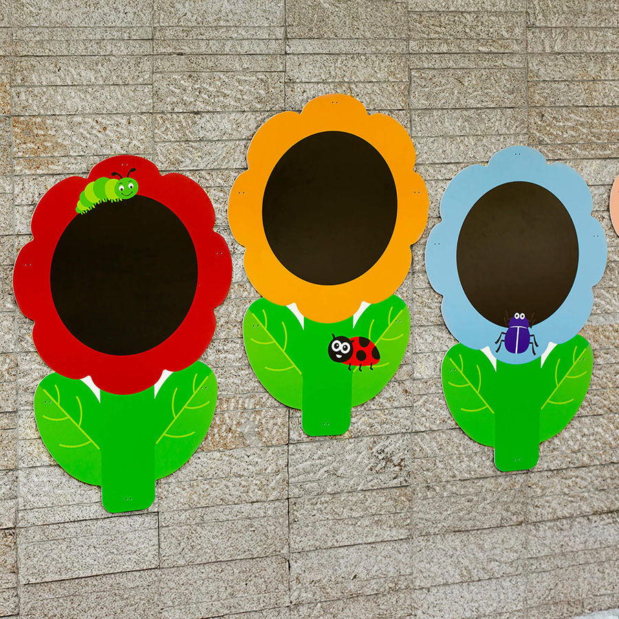 Flower Chalkboards (5Pk)