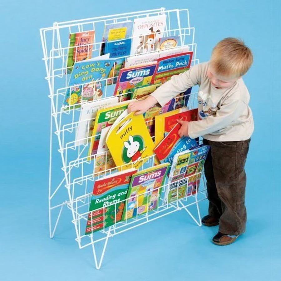 Single Floor Standing Book Rack