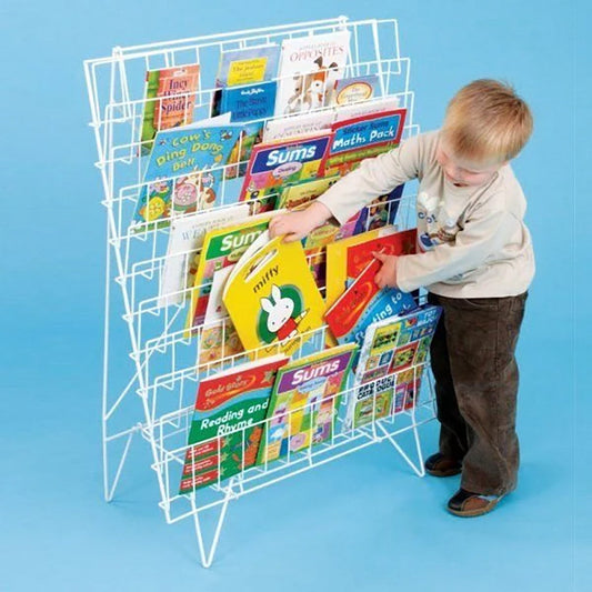Single Floor Standing Book Rack