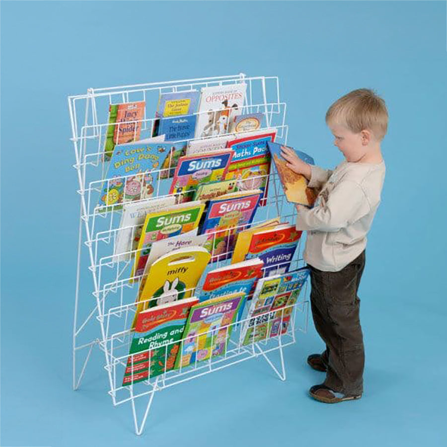 Single Floor Standing Book Rack