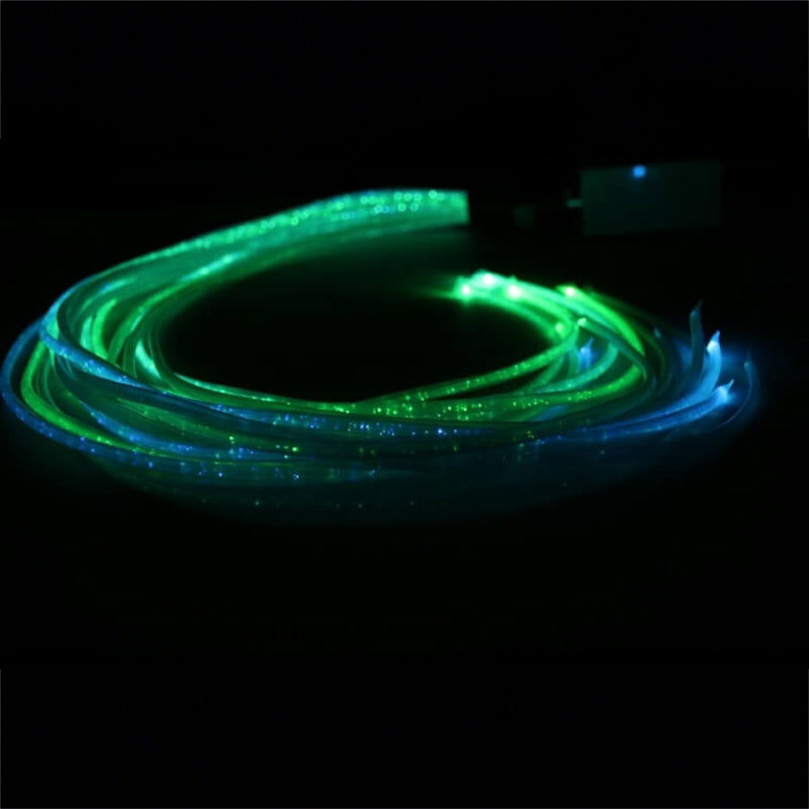 Mains Passive Sensory Light Source With 12 x 1000mm Jumbo Clear Strands