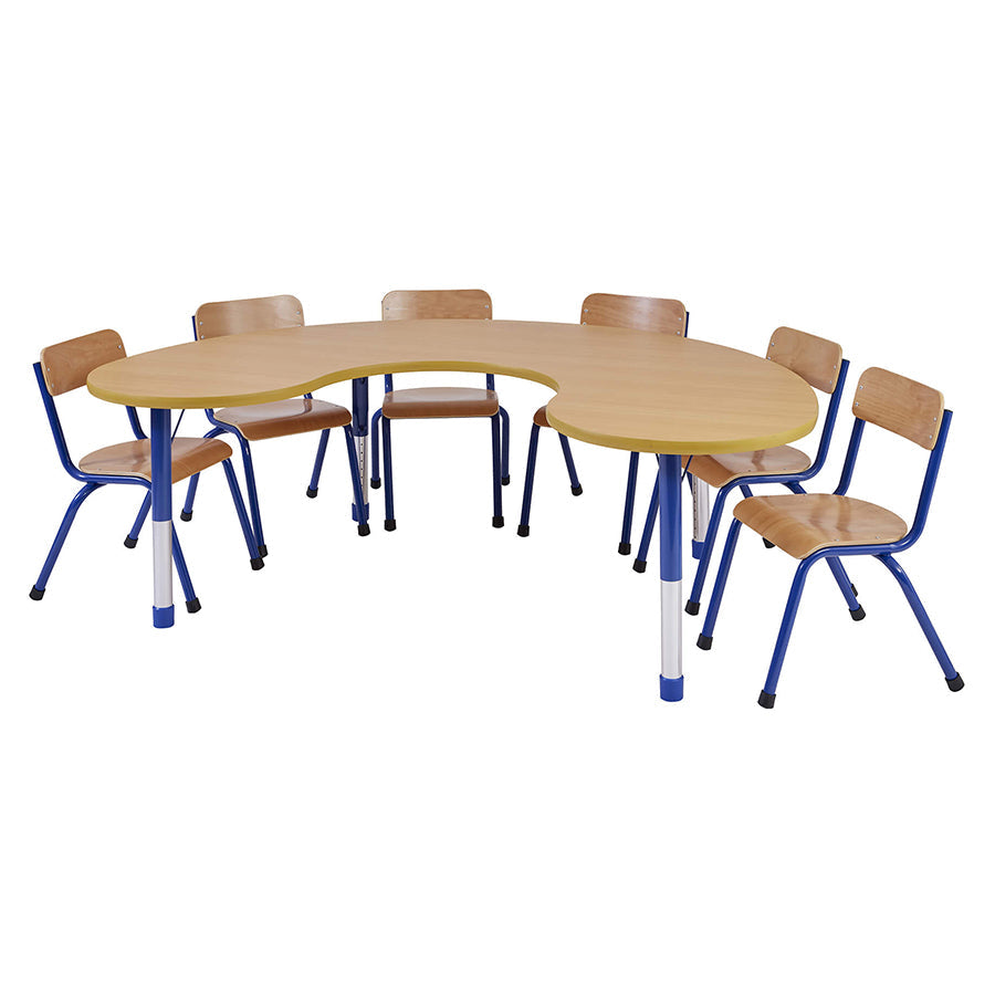 Milan Height Adjustable Group Table