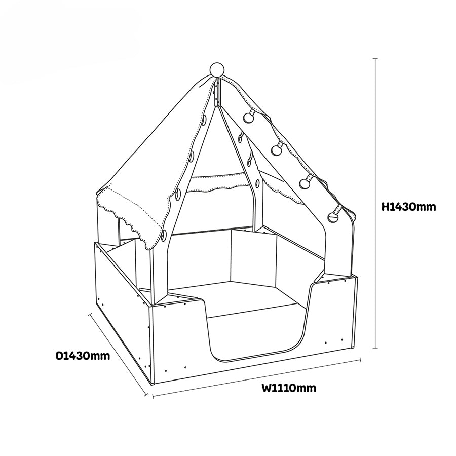 Norway Forest Reading Den