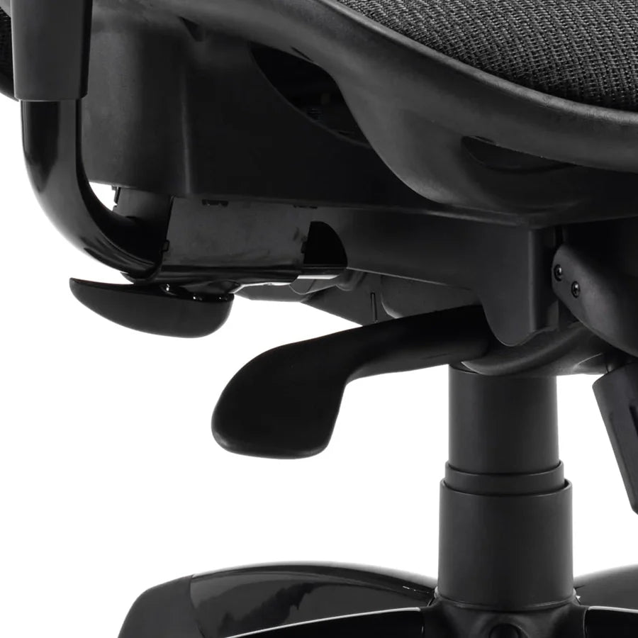 Stealth Shadow High Mesh Back Ergonomic Posture Chair with Arms