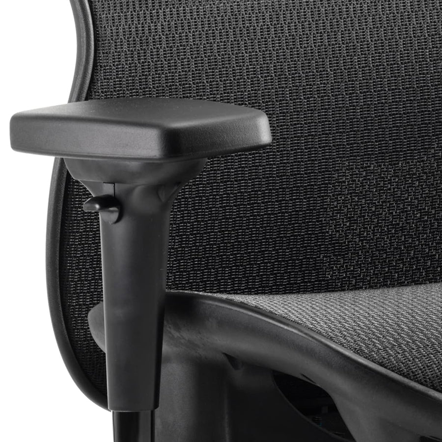 Stealth Shadow High Mesh Back Ergonomic Posture Chair with Arms and Headrest
