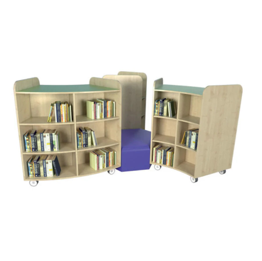 KubbyClass® Grand Bookcase Island with Centre Seat (Set R)