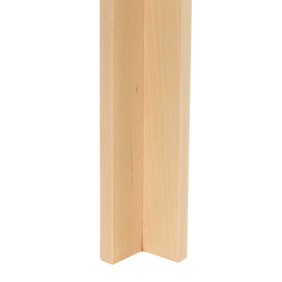 Kebrico Devon Square Solid Beech Table Leg Close Up TK30139