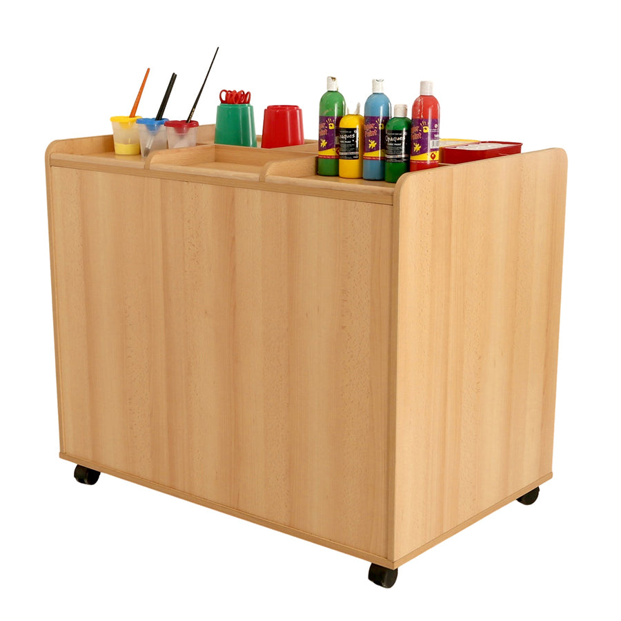 Kebrico Paper/Art Material Trolley Including 3 Trays 136656.2 99028 2
