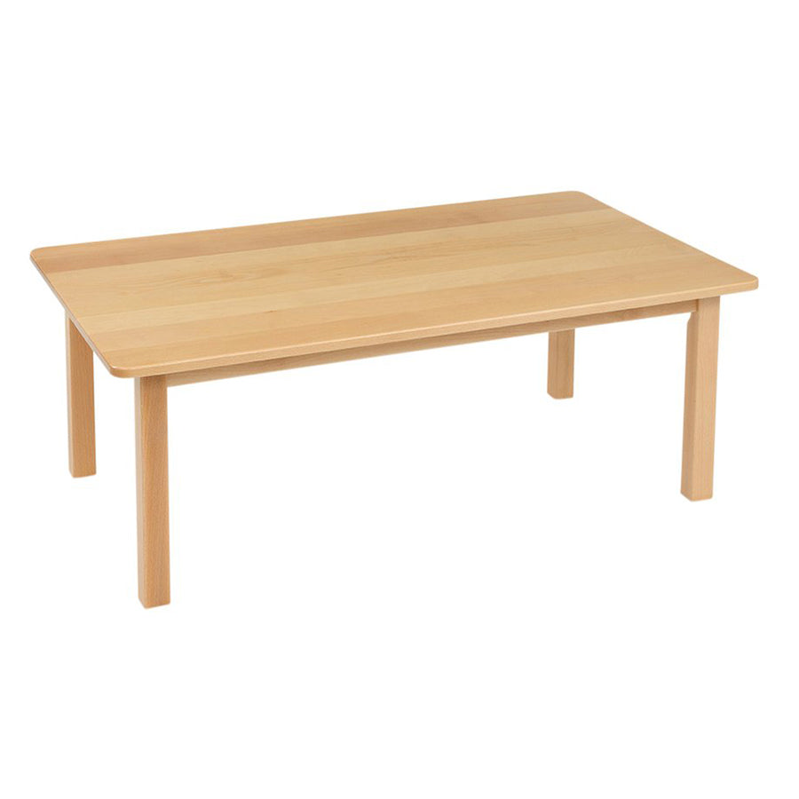 Kebrico Rectangular Table Solid Beech W1200xH530xD690mm 136302.2