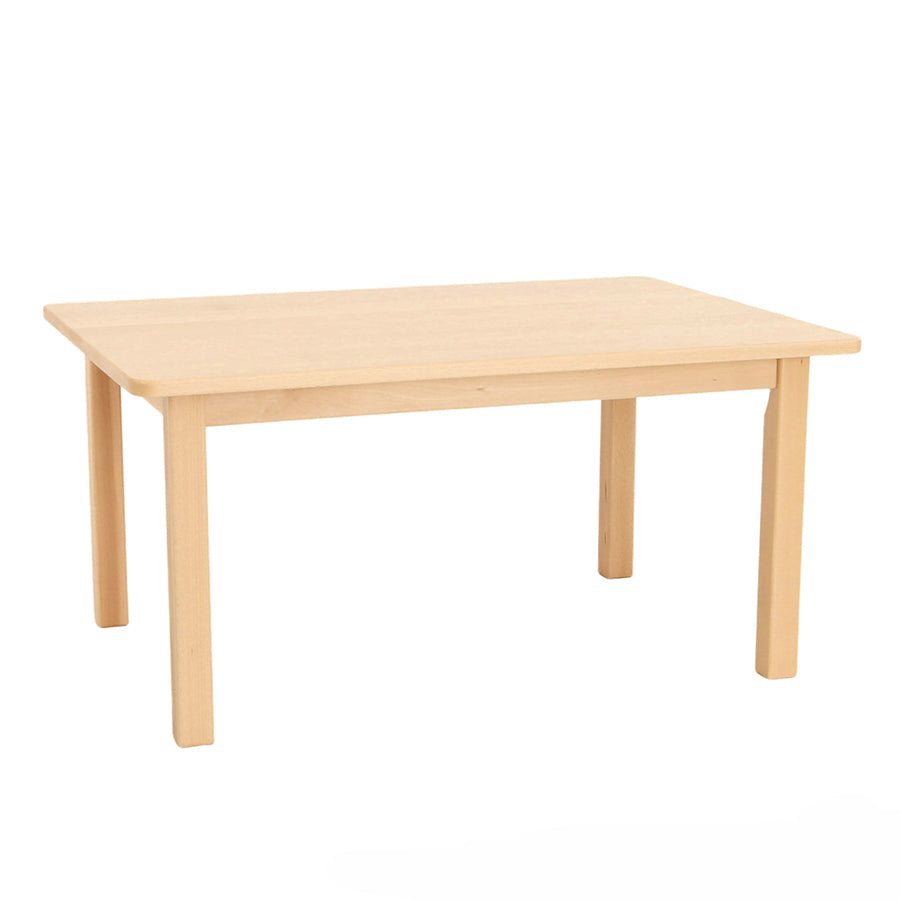 Kebrico Rectangular Table Solid Beech W960xH530xD690mm 136301.2 1