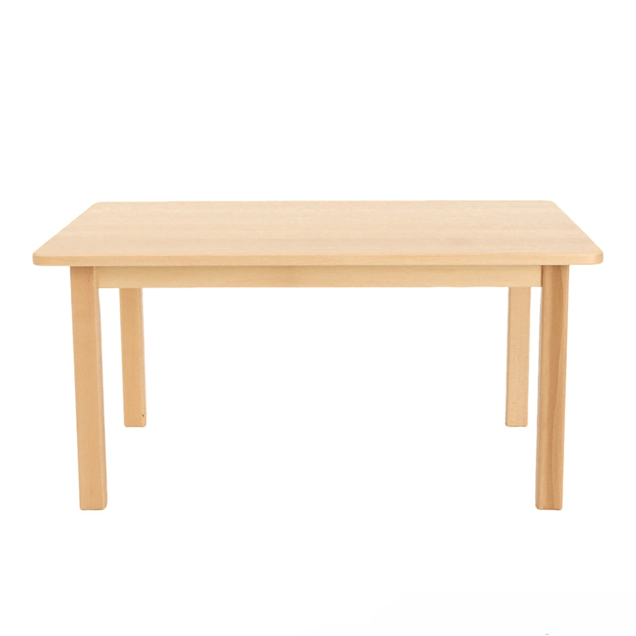Kebrico Rectangular Table Solid Beech W960xH530xD690mm 136301.2 2