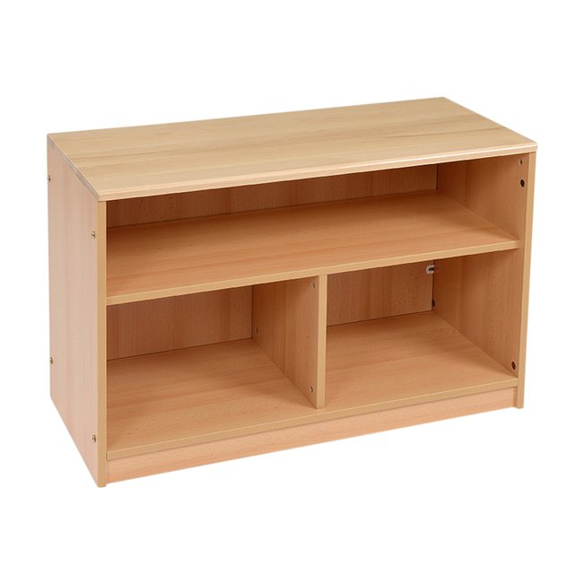 Kebrico Room Scene Open Bookcase With Solid Back 139438.2 98262 2