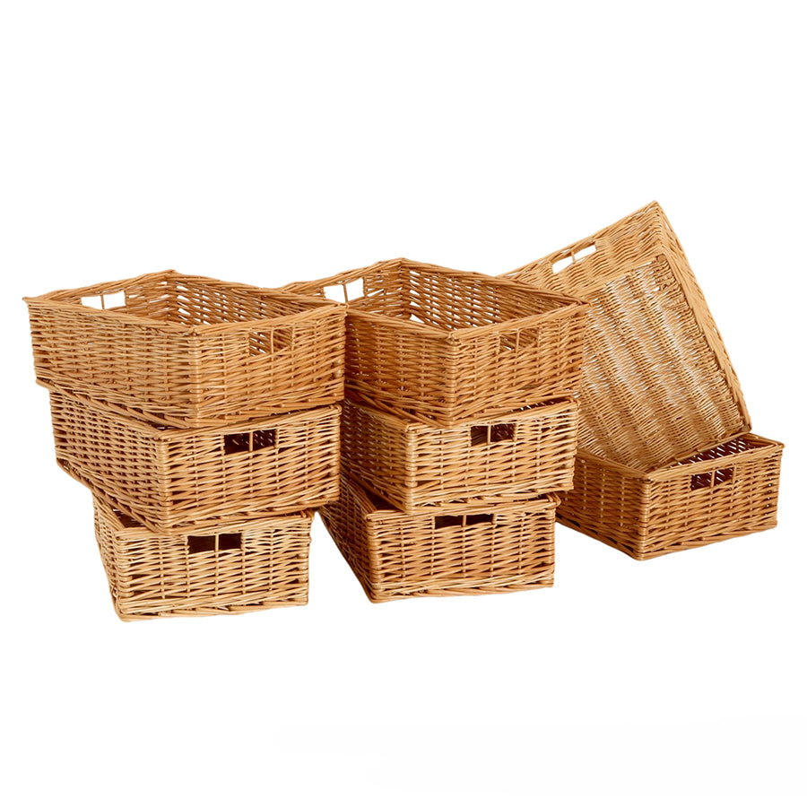 Kebrico Wicker Basket (Shallow Pack Of 9) 132296.2 98992 2