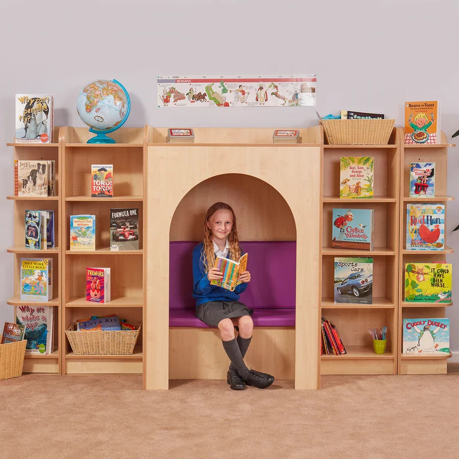 Kubbyclass Library Right End Bookcase