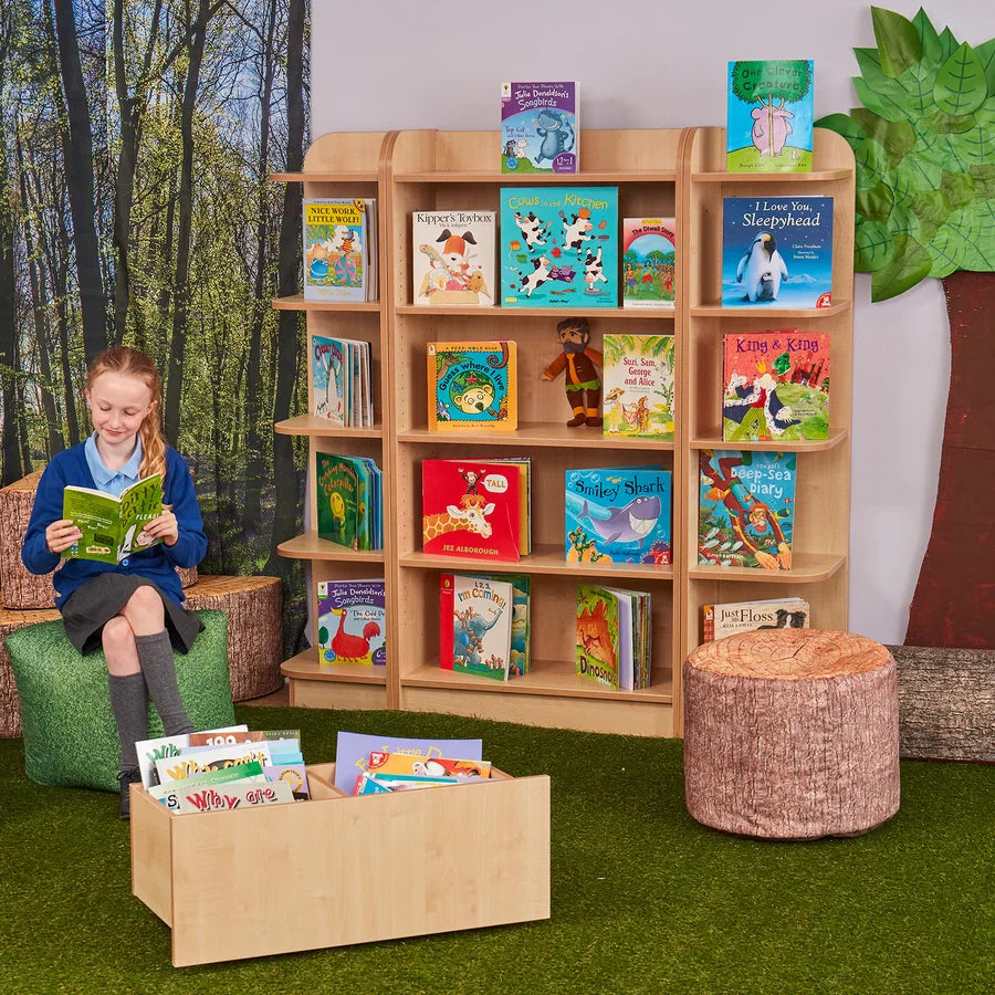 Kubbyclass Slimline Library Bookcase (6 Heights)