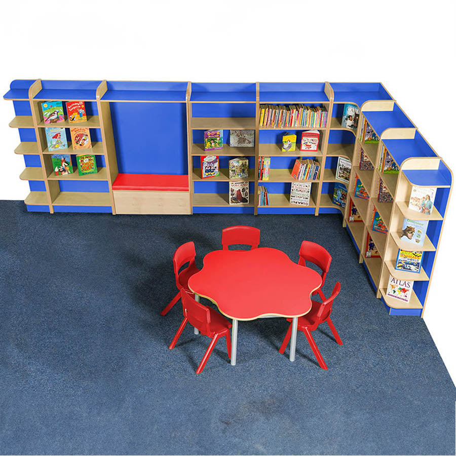 Kubbyclass Slimline Library Bookcase (6 Heights)