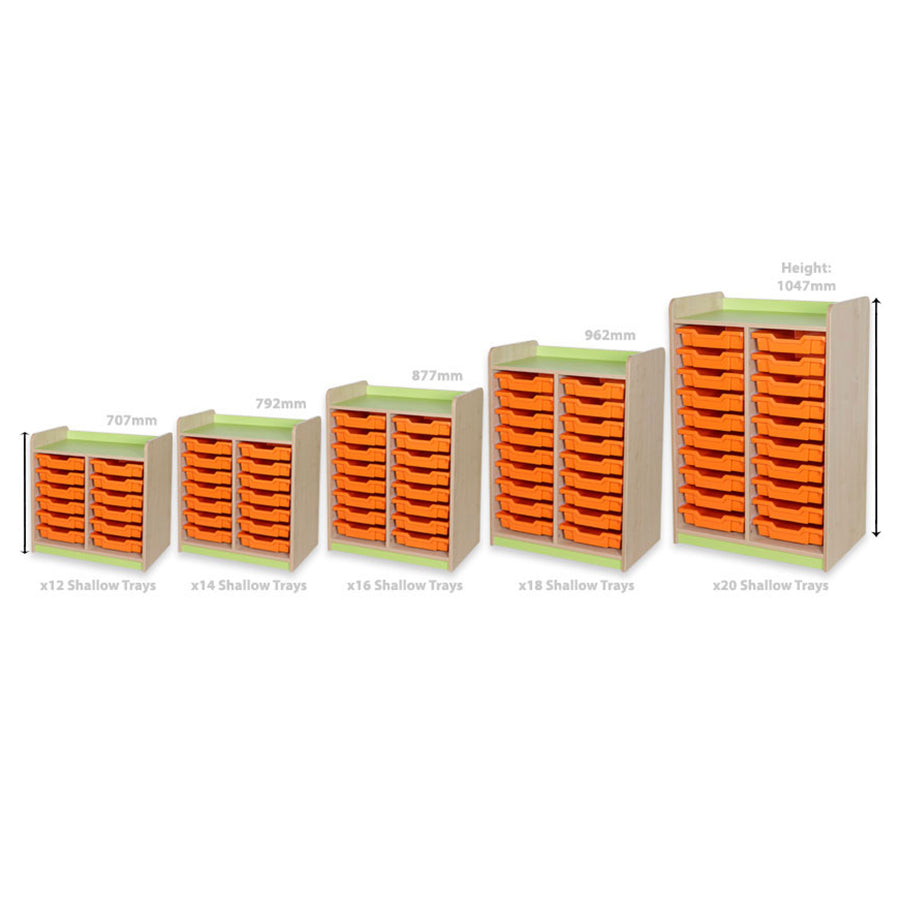 KubbyClass® - 30 Shallow Tray Triple Unit
