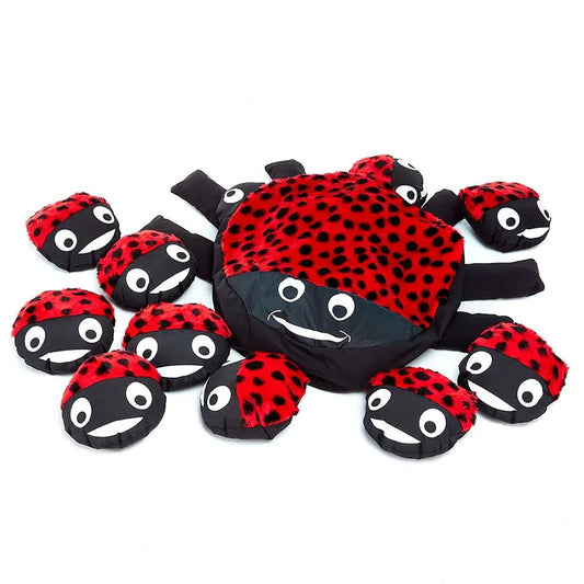 Ladybird Cushion and 15 Baby Ladybird Cushions MC30026A
