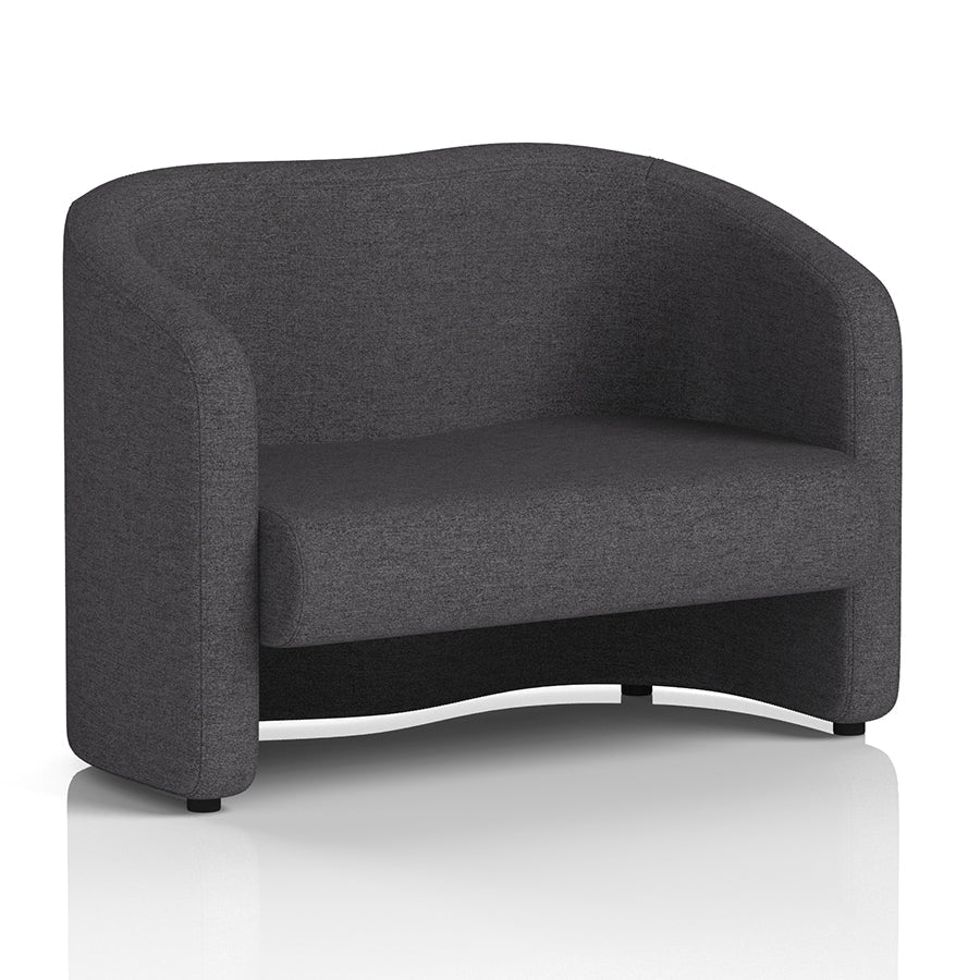 Lamport Sofa 2 Seater with black feet in X2 Arithmetic Fabric