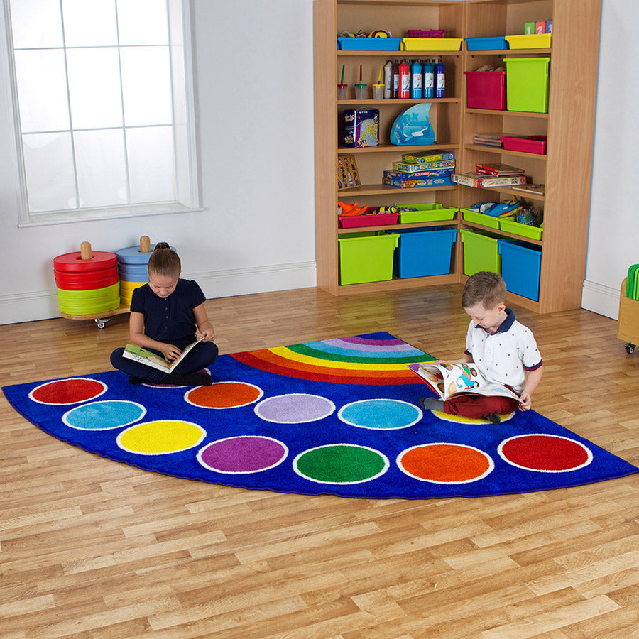 Rainbow Corner Placement Carpet