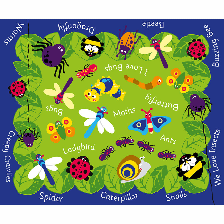 Back To Nature Minibeasts Carpet