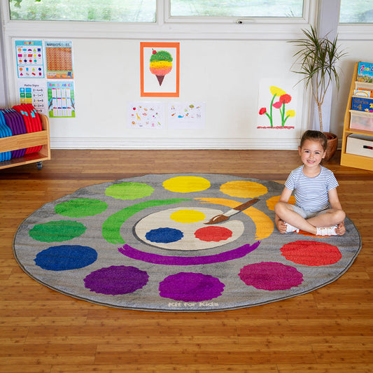 Rainbow™ Colour Wheel Carpet 2M