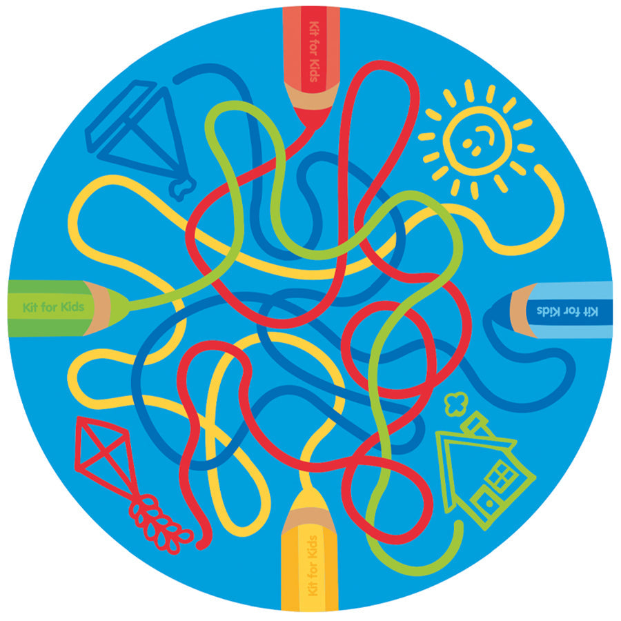 Circular Colour Tubes Carpet