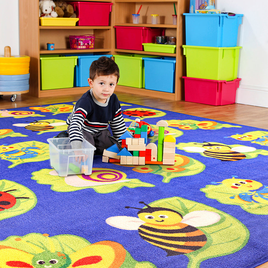 Back To Nature Large Square Bug Placement Carpet