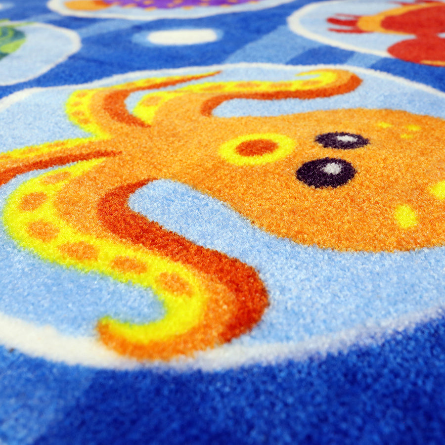 Under The Sea Rectangular Placement Carpet