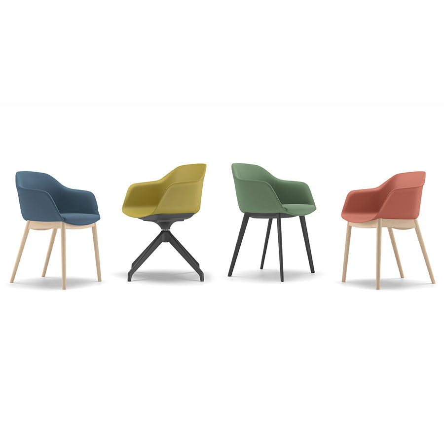 Milo Poly Four Leg Chair