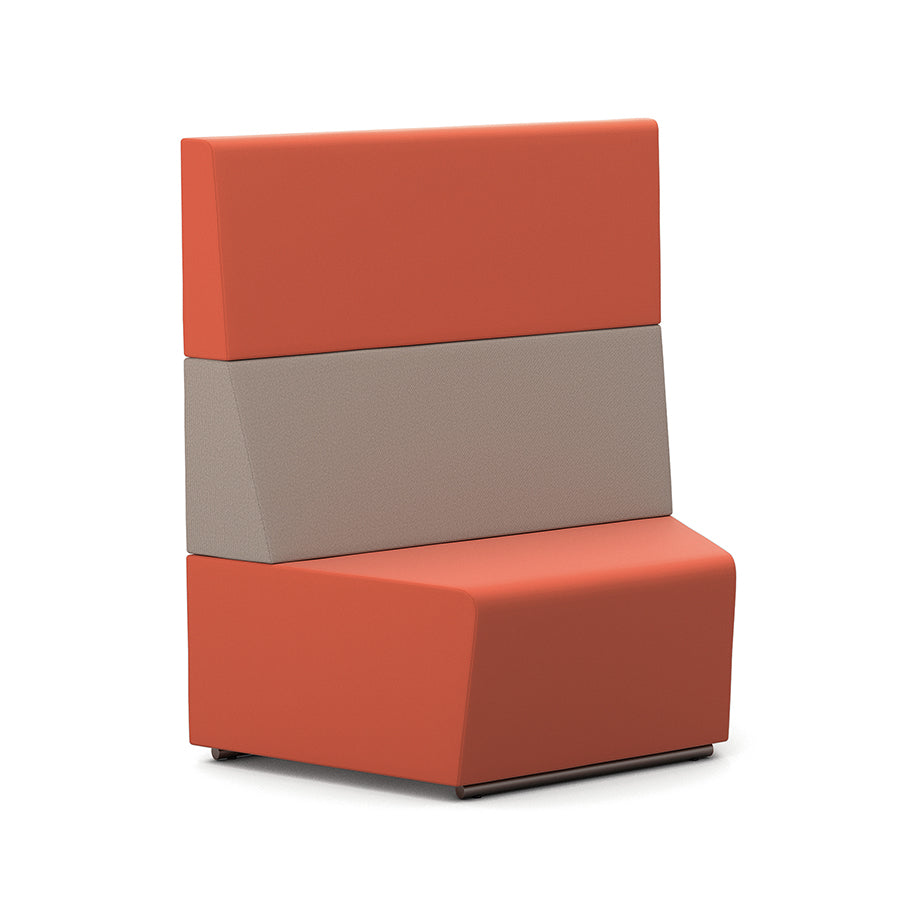 Fifteen Radial Single Seat High Back 45 degrees internal