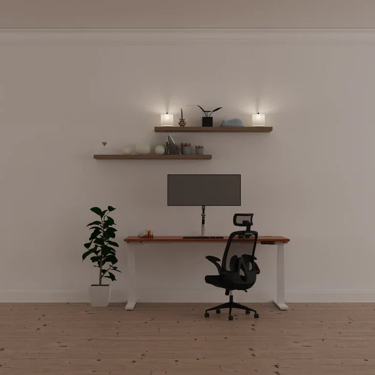Air Height Adjustable Desk without Cable Ports