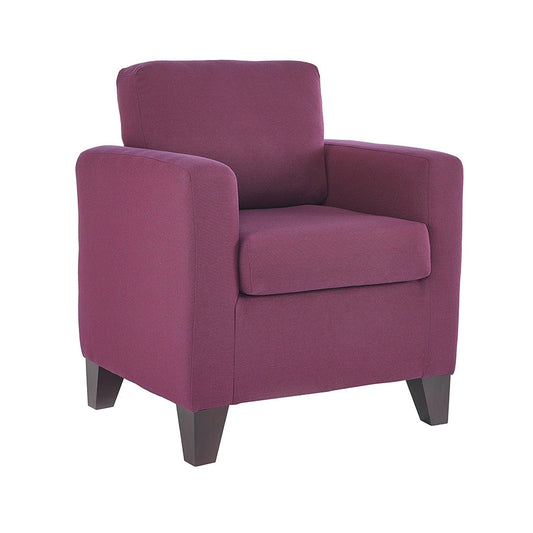 Monaco Armchair in Damson. School reception Soft Seating