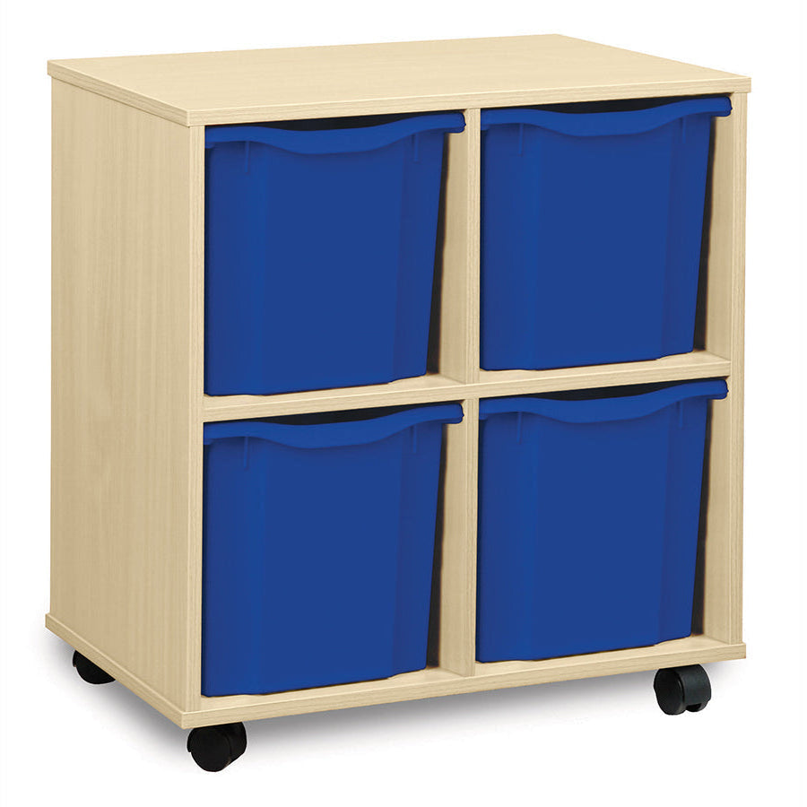 Monarch 4 Quad Tray Unit Blue Monarch Trays