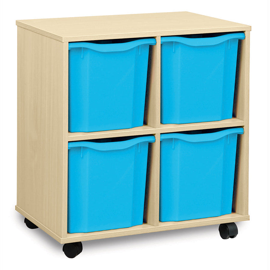 Monarch 4 Quad Tray Unit Cyan Monarch Trays
