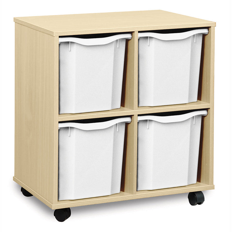 Monarch 4 Quad Tray Unit White Monarch Trays