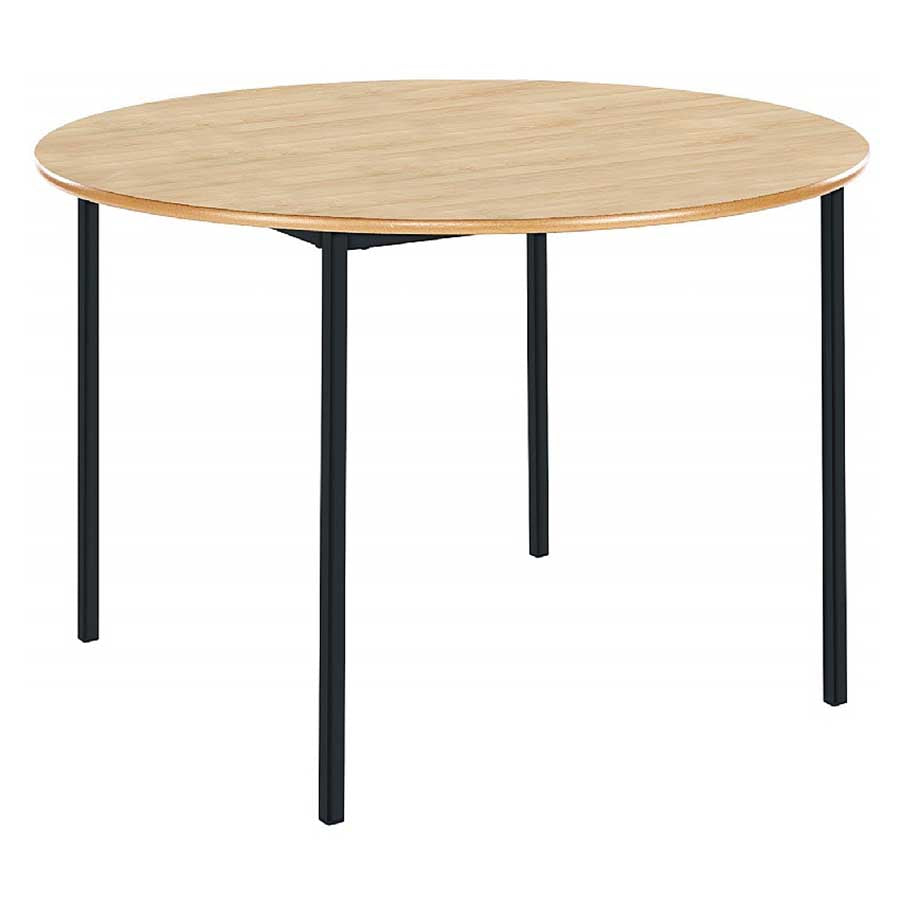 Morleys Fully Welded Classroom Table 1100 Circular MDF Edge 1