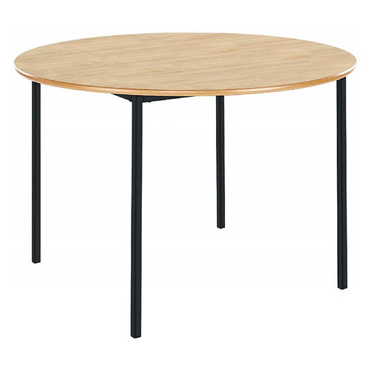 Morleys Fully Welded Classroom Table 1100 Circular MDF Edge 1