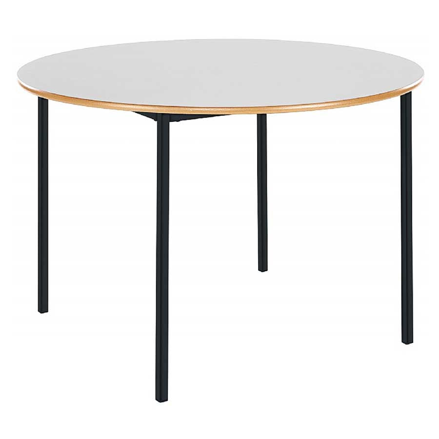 Morleys Fully Welded Classroom Table 1100 Circular MDF Edge 2
