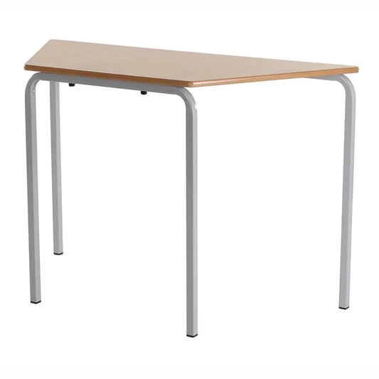 Morleys Crush Bent Classroom Table 1200x600 Trapezoidal MDF Edge