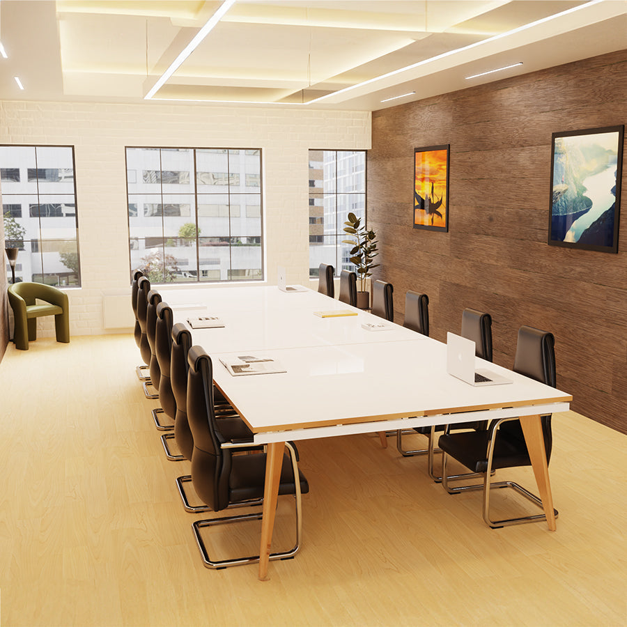 Oslo 1600mm Square Boardroom Table