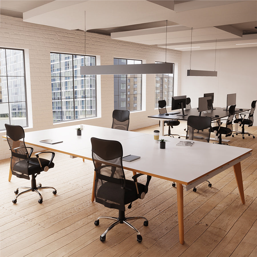 Oslo 1600mm Square Boardroom Table