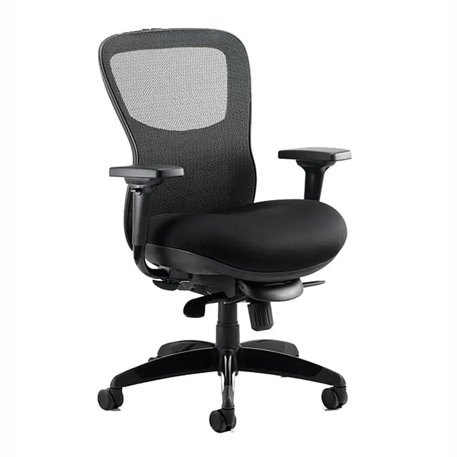 Stealth Shadow High Mesh Back Ergonomic Posture Chair with Arms