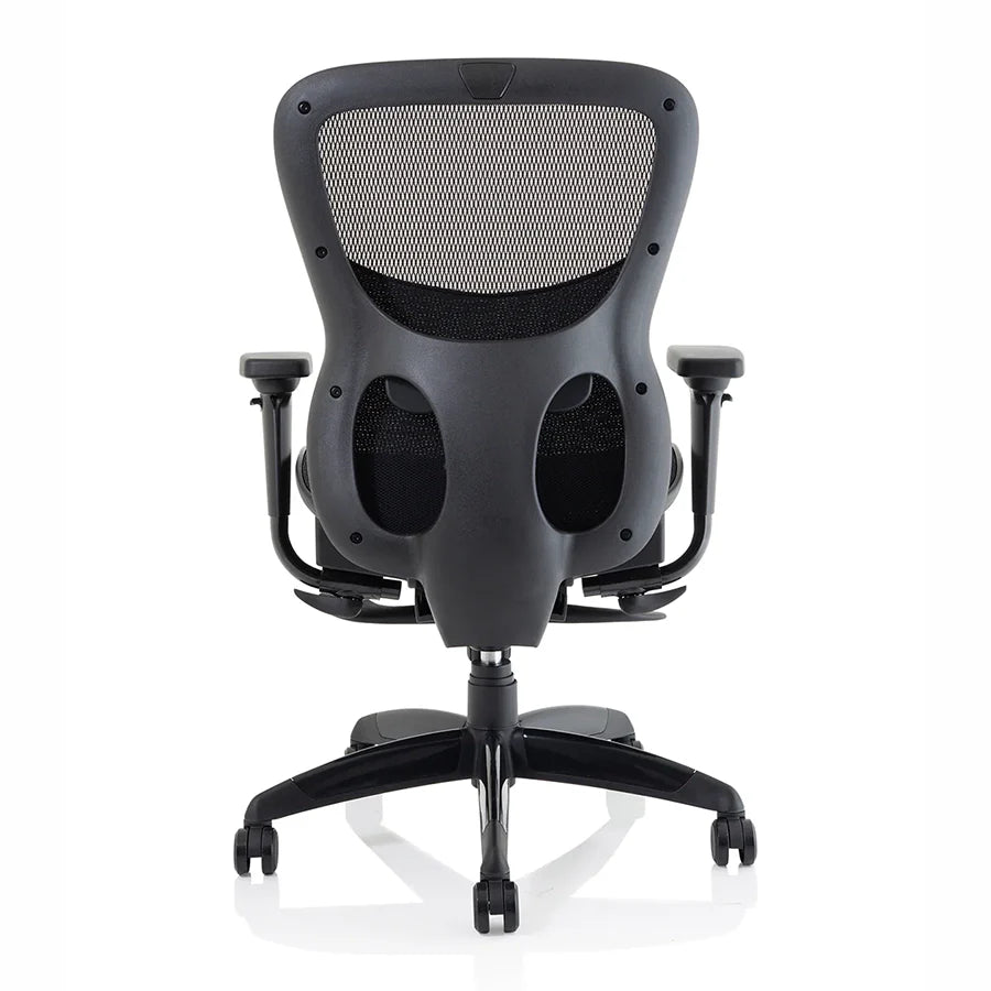 Stealth Shadow High Mesh Back Ergonomic Posture Chair with Arms